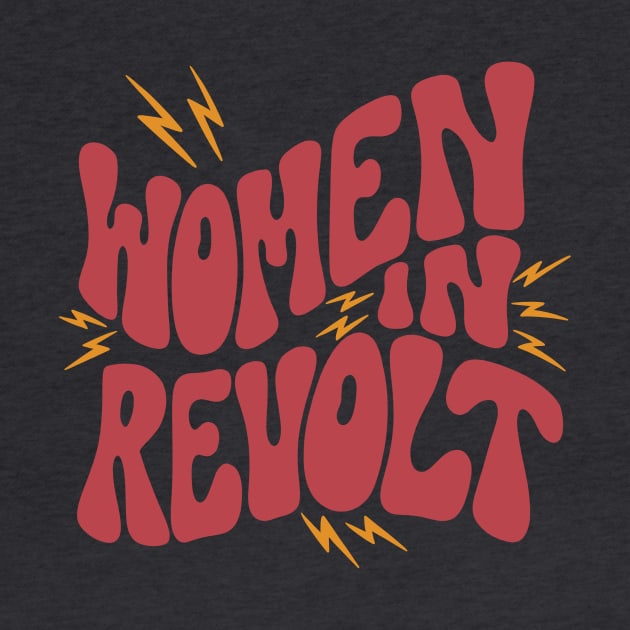 Women In Revolt Feminist 70s by OldSoulShop